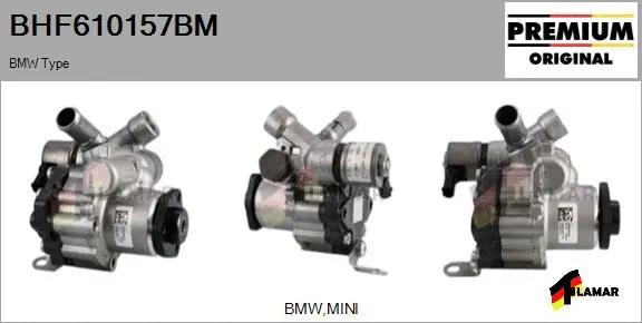 Hydraulic Pump, steering (BHF610157BM)