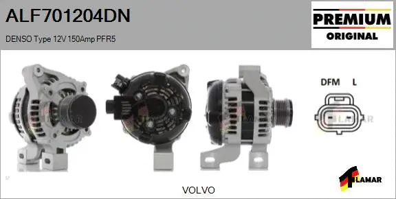 Alternator (ALF701204DN)