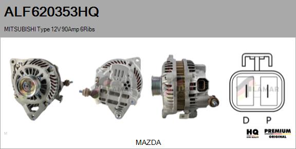 Alternator (ALF620353HQ)