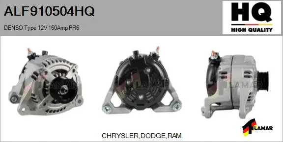 Alternator (ALF910504HQ)