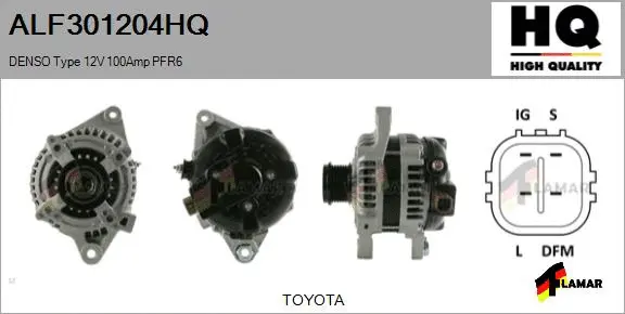Alternator (ALF301204HQ)