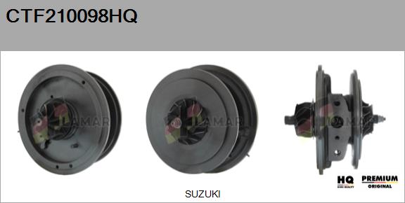 Core assembly, turbocharger (CTF210098HQ)