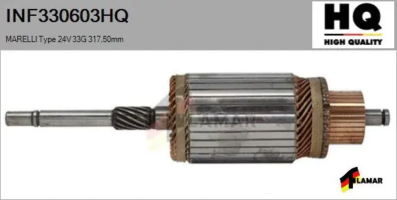 Armature, starter (INF330603HQ)