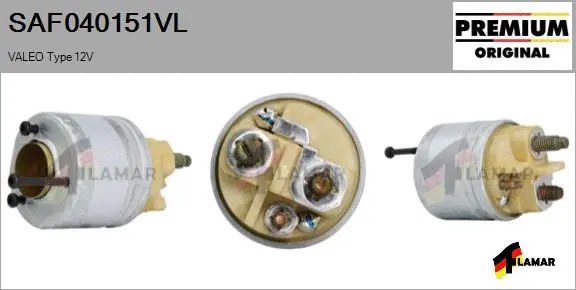 Solenoid Switch, starter (SAF040151VL)