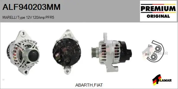 Alternator (ALF940203MM)