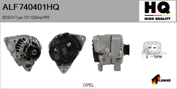 Alternator (ALF740401HQ)