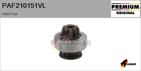 Pinion, starter (PAF210151VL)