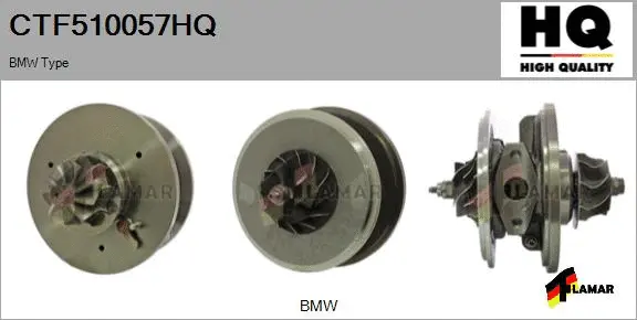 Core assembly, turbocharger (CTF510057HQ)