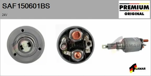Solenoid Switch, starter (SAF150601BS)