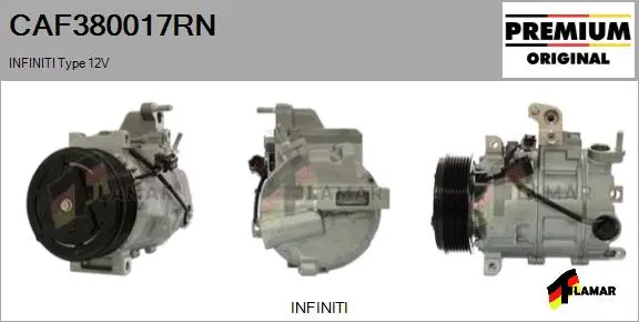 Compressor, air conditioning (CAF380017RN)