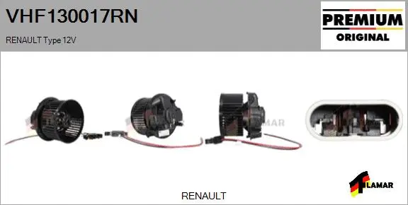 Interior Blower (VHF130017RN)