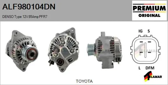 Alternator (ALF980104DN)