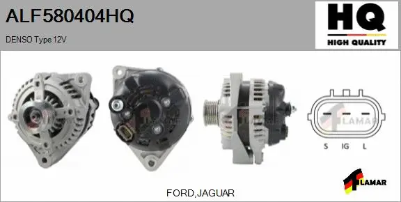 Alternator (ALF580404HQ)