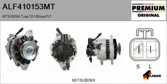 Alternator (ALF410153MT)