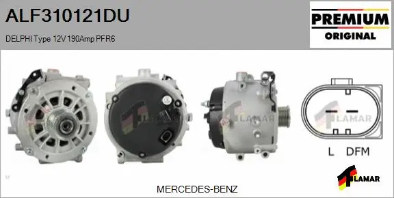 Alternator (ALF310121DU)