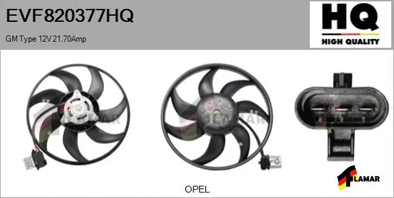 Fan, engine cooling (EVF820377HQ)
