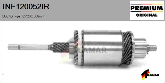 Armature, starter (INF120052IR)