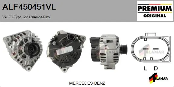 Alternator (ALF450451VL)