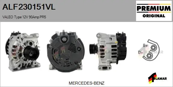 Alternator (ALF230151VL)