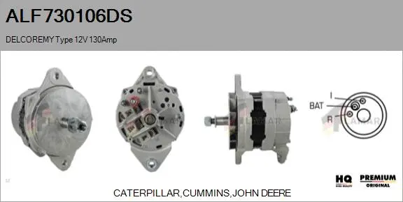 Alternator (ALF730106DS)