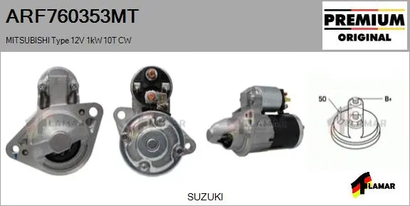 Starter (ARF760353MT)