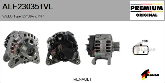 Alternator (ALF230351VL)