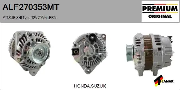 Alternator (ALF270353MT)