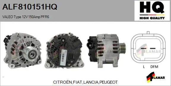 Alternator (ALF810151HQ)