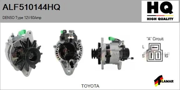 Alternator (ALF510144HQ)
