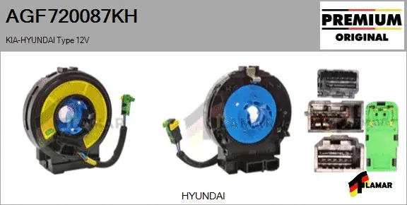 Clockspring, airbag (AGF720087KH)