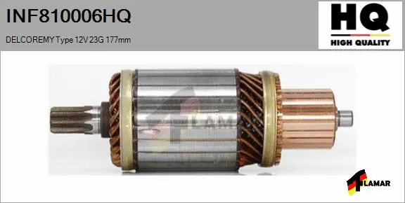 Armature, starter (INF810006HQ)