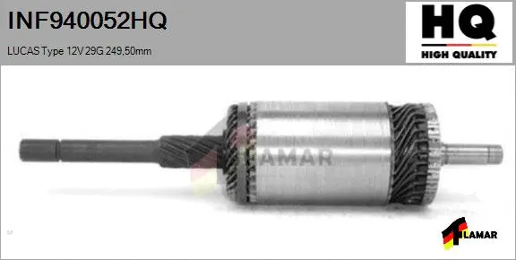 Armature, starter (INF940052HQ)