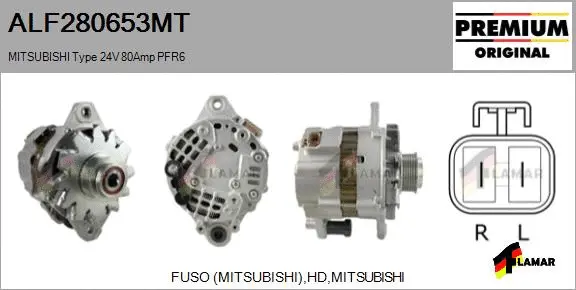 Alternator (ALF280653MT)