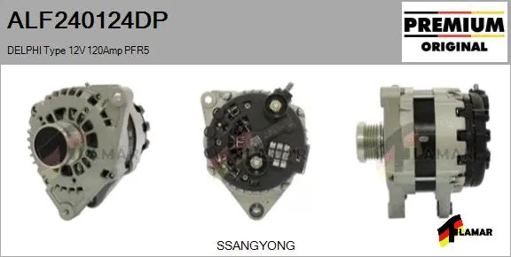 Alternator (ALF240124DP)