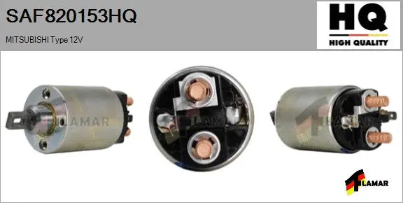 Solenoid Switch, starter (SAF820153HQ)