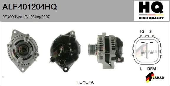 Alternator (ALF401204HQ)