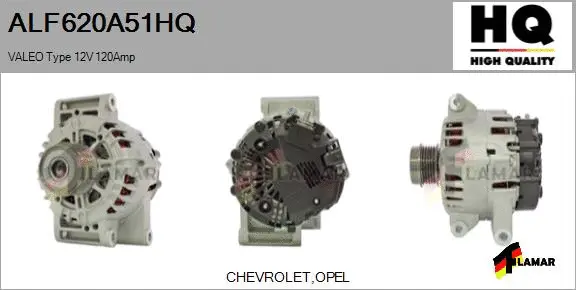 Alternator (ALF620A51HQ)