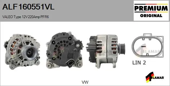 Alternator (ALF160551VL)