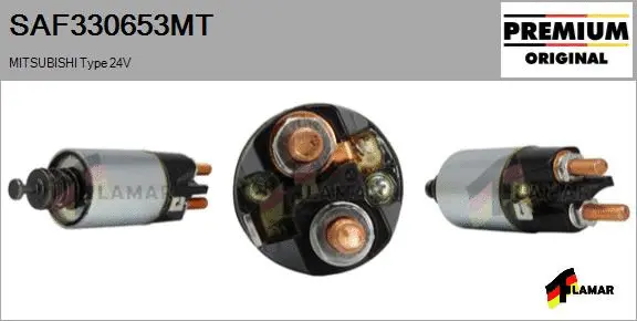 Solenoid Switch, starter (SAF330653MT)