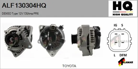Alternator (ALF130304HQ)