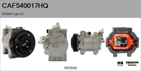 Compressor, air conditioning (CAF540017HQ)