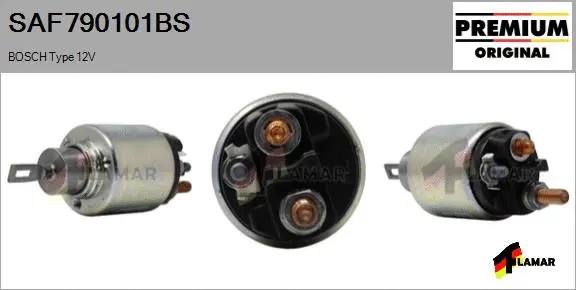 Solenoid Switch, starter (SAF790101BS)