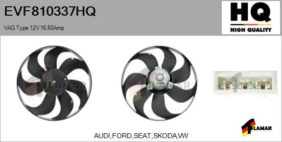 Fan, engine cooling (EVF810337HQ)