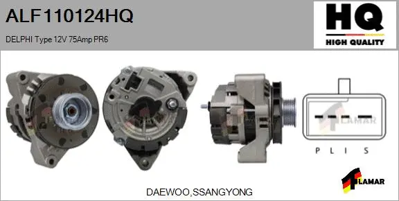 Alternator (ALF110124HQ)