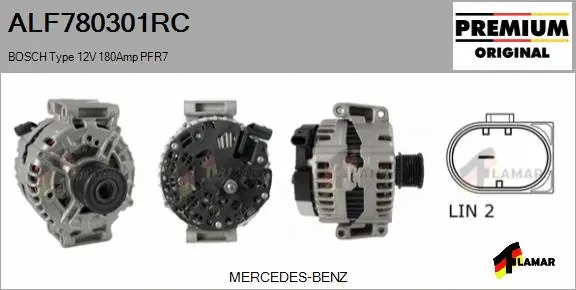 Alternator (ALF780301RC)