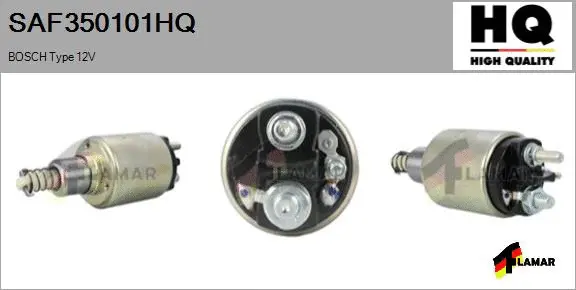 Solenoid Switch, starter (SAF350101HQ)