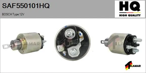 Solenoid Switch, starter (SAF550101HQ)