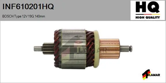 Armature, starter (INF610201HQ)