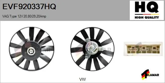 Fan, engine cooling (EVF920337HQ)