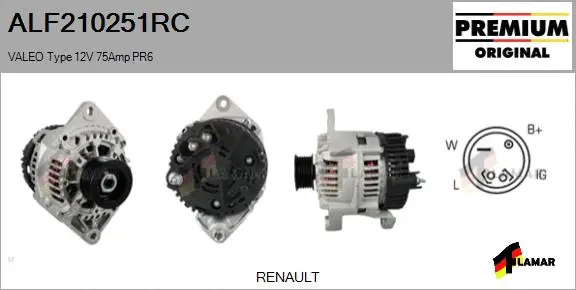 Alternator (ALF210251RC)
